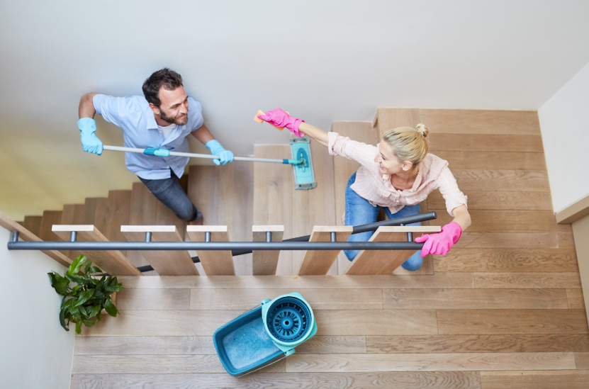 Comment nettoyer un escalier en bois