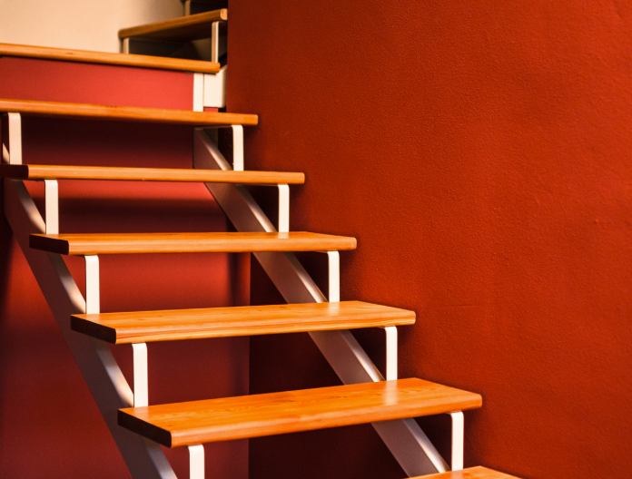 Escalier demi-tournant
